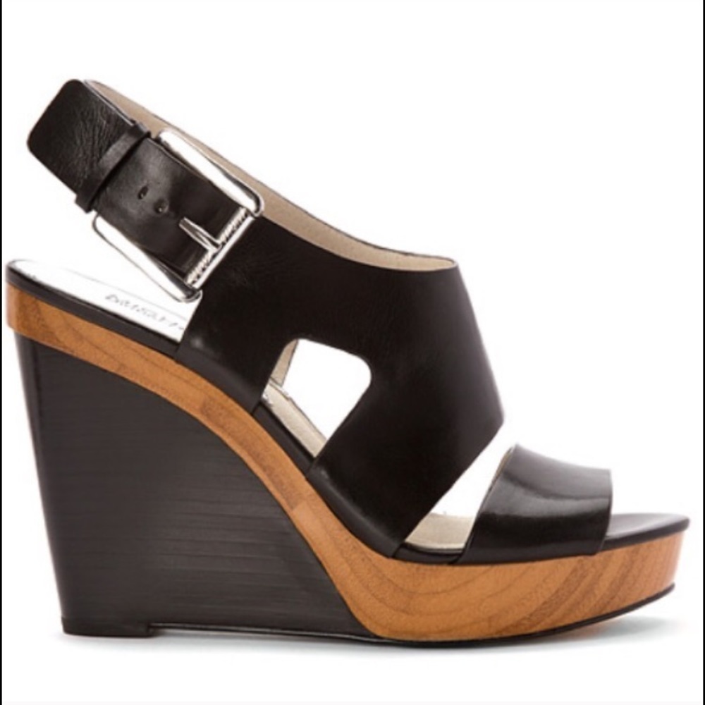 Michael Kors Josephine Wedge, black, 7 👠